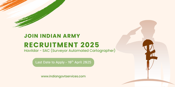 Indian Army Havildar (SAC)